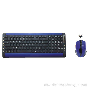 Wireless Keyboard and Mouse Combo, 2410 to 2470MHz Working Rate Range and 1.8 to 3.4V Working